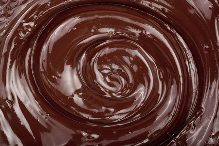 融化的巧克力旋转图片
