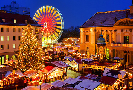 MagdeburgChristmas市场图片