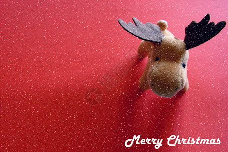 与鹿的圣诞贺卡图片