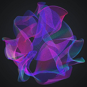 尤丹纳卡CalabiYau方块字符串理论中空间额外维度的结构3D设计图片