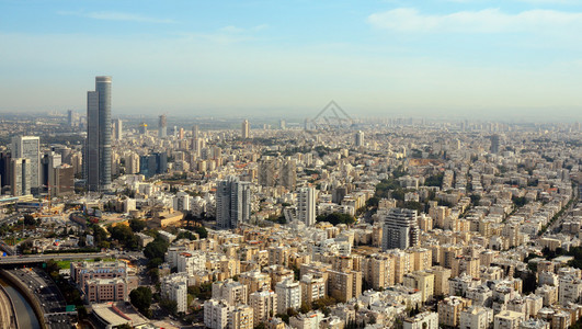 以色列特拉维夫市空中图片