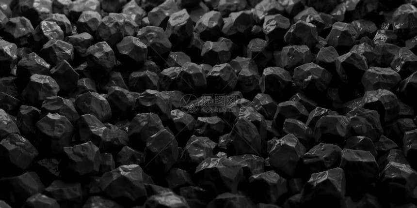 黑色大理石岩完整的背景3d插图图片