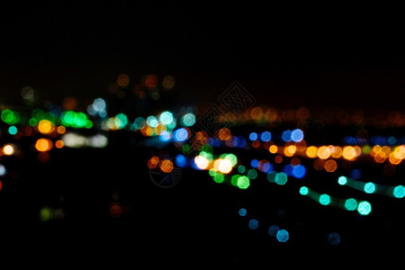 灯光城市背景图片