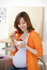 怀孕妇女食图片