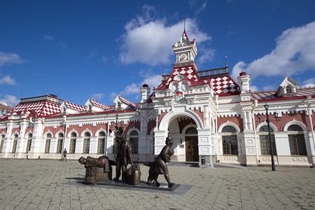 叶卡捷琳堡旧火车站图片
