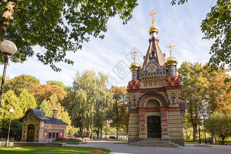 戈梅利宫和公园合奏鲁缅采夫帕斯凯维奇2015高清图片