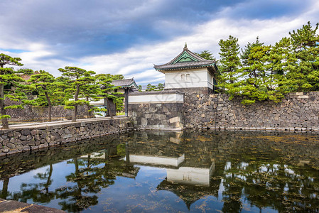 日本东京皇宫护城河图片