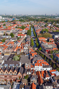 从NieuweKerk到OudeKerk的视图图片