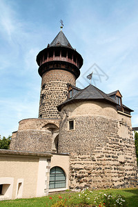 Ulrepforte在科隆的细节这座堡垒建于13世纪图片