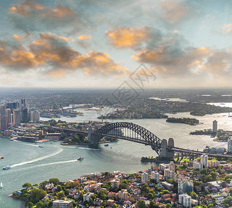 从澳大利亚悉尼的直升机上图片