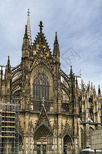 科隆大教堂是位于德国科隆的罗马天主教背景图片
