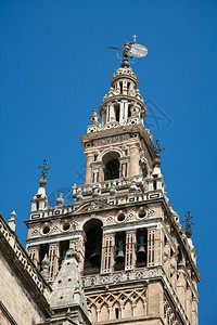 位于西班牙安达卢西亚塞维利亚的圣玛丽标志天主教大堂高清图片