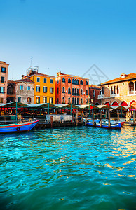 从大运河上看到的意大利威尼斯图片