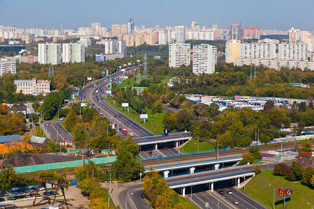 城市地貌形成城市的一部图片