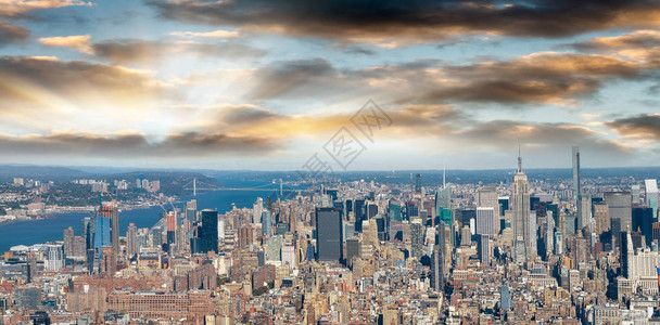 纽约市曼哈顿天际图片