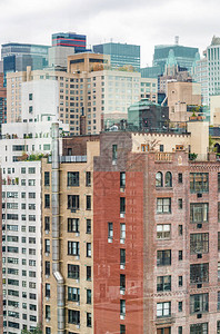 曼哈顿纽约市美国的高楼图片