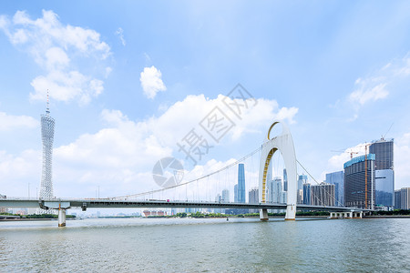 珠江和广州金融区现代建筑图片