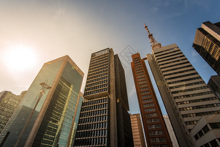 Paulista大道是该市最重要的金融中心之一图片
