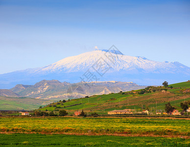 Etna火山图片