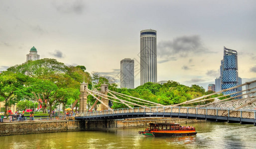 新加坡河上的卡文纳桥新加坡图片
