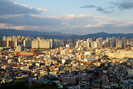 南朝鲜达古摩天大楼大邱高清图片