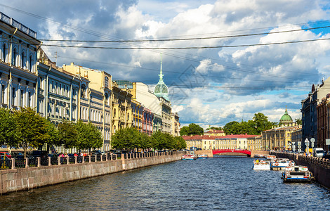 圣彼得堡的莫伊卡河图片