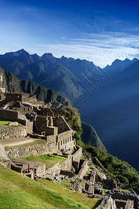 秘鲁马丘比区乌鲁班巴省库斯科地区马丘高清图片