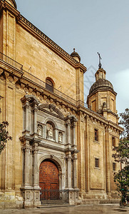 格拉纳达大教堂是西班牙格拉纳达市的图片