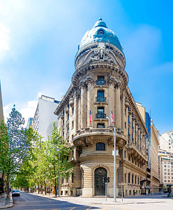 智利圣地亚哥的证券交易所BolsadeComer图片