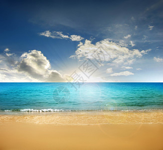 海滩热带海洋图片