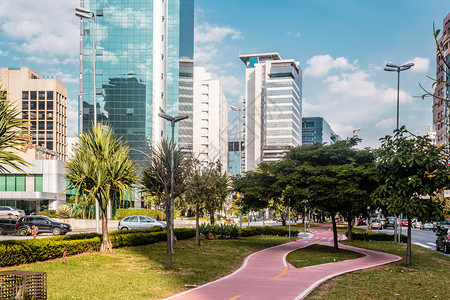 巴西圣保罗街头巴西的Bike图片