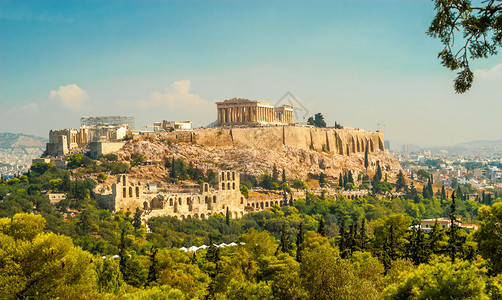 雅典大都会菲洛帕普高清图片