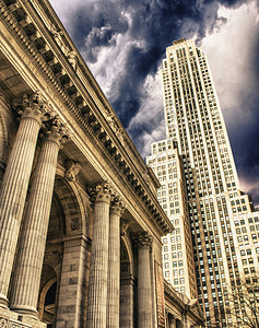 纽约公共图书馆美国最大的城图片