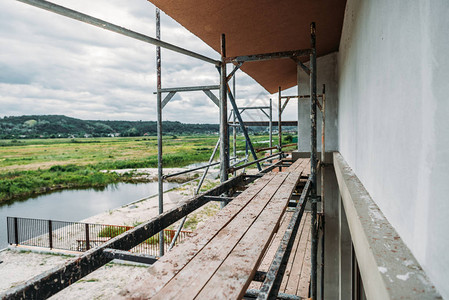 河流附近现代建筑现代化建筑工图片