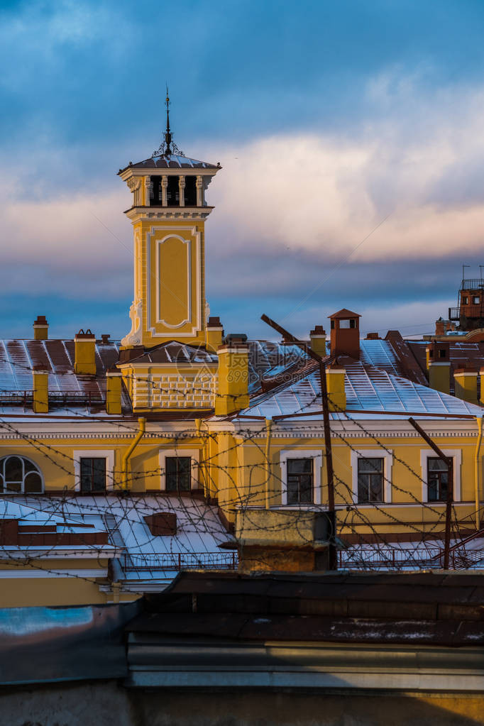 1月俄罗斯联邦圣彼得堡冬季图片