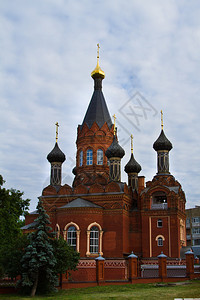 布良斯克的东正教堂变身救世主背景图片