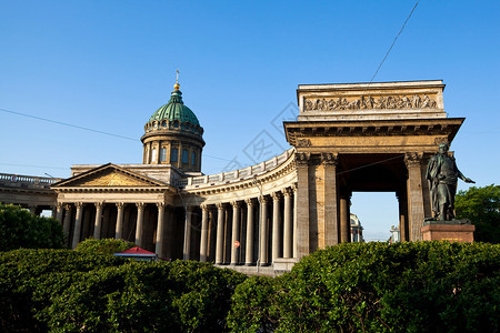 喀山大教堂圣彼得堡俄罗斯图片