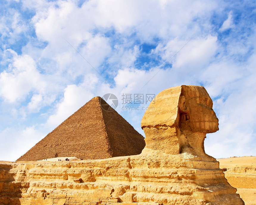 埃及的狮身人面像图片