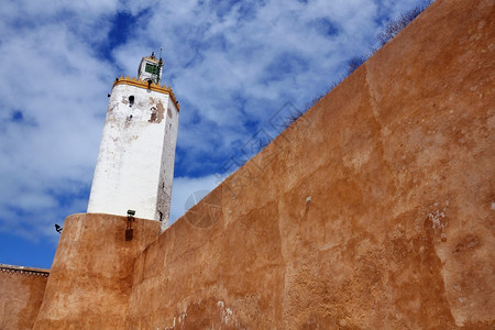 葡萄牙加固的Mazagan城墙图片
