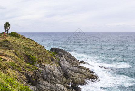 promthep海角普吉岛泰国的海景图片