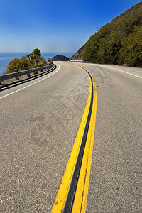 太平洋海岸公路加利福尼亚州1号公路洛杉矶和旧金山之间的图片