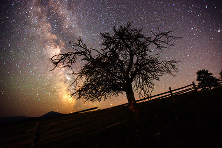 夜晚的星空图片