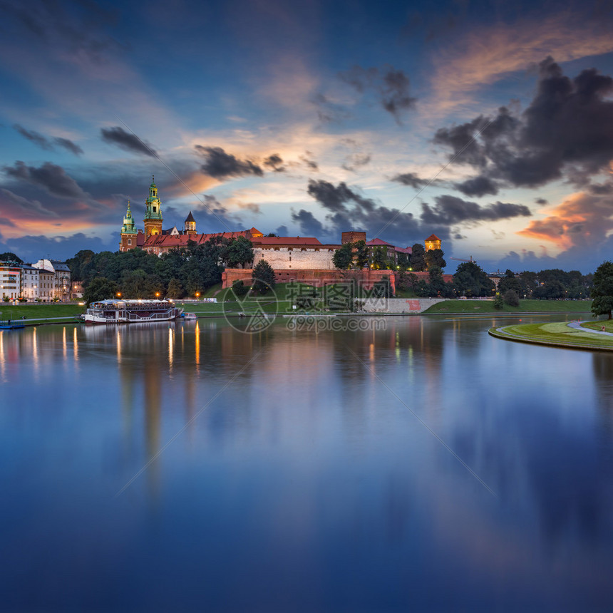 Krakow皇家城堡Wawel图片