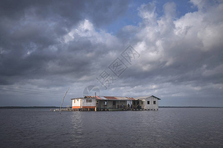 委内瑞拉Maracaibo湖Olog高清图片