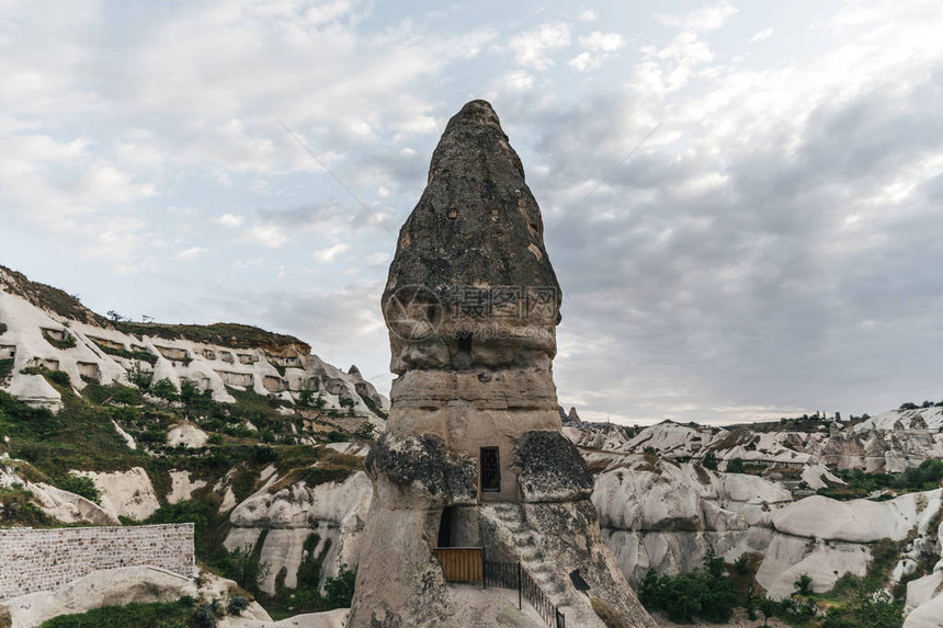 Goreme公园Cappadocia火鸡的楼图片