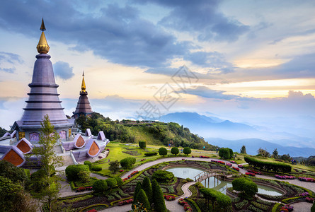 泰国清迈大圣雷利什塔纳巴波背景图片