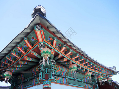 韩国传统屋顶结构图片