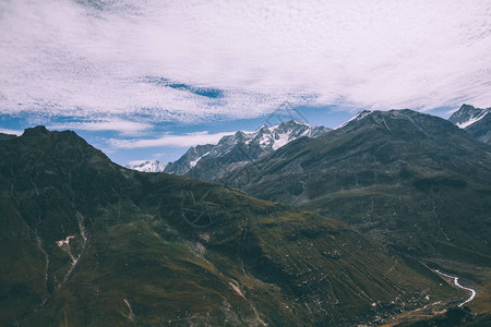 印度喜马拉雅山罗坦山口的巨型图片
