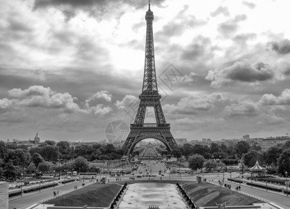 巴黎埃菲尔游览特罗卡德罗花园图片