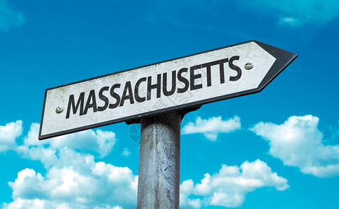 马萨诸塞州方向标志图片